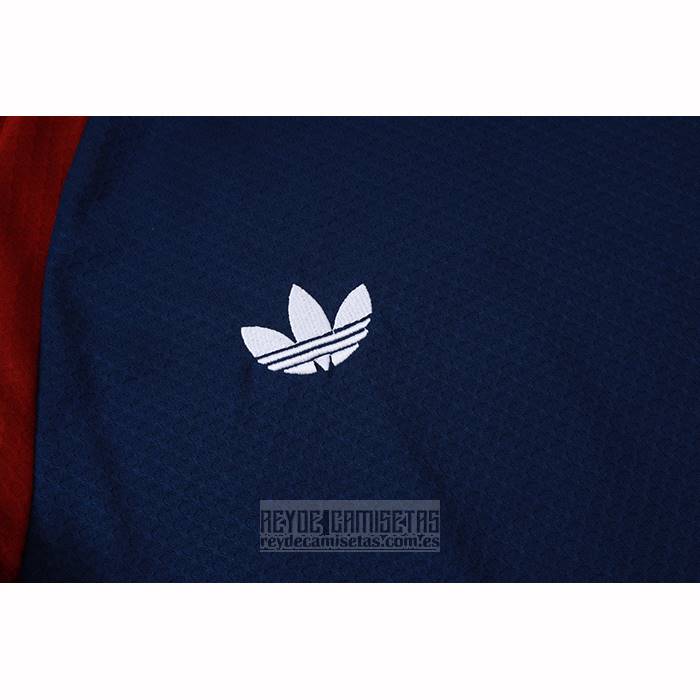 Chandal del Arsenal Manga Corta 2025-2026 Azul Rojo - Pantalon Corto